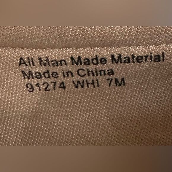 Boston Design Studio Sz 7M White Round Toe Driving Loafers Flats Women 91274 - Picture 10 of 10